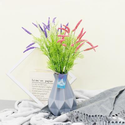 China Artificial Flower Decor Wedding China Wholesale Artificial Flower Lavender Flowers For Gift HS8668F for sale