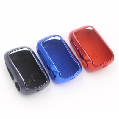 China TPU Plastic Sheath For Starline A92 Car Two Way Alarm Remote Key LCD Display Cover for sale