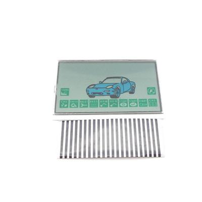 China LCD Flex Cable 10 pieces. A9 LCD Car Alarm Starline A9 A8 Russian Remote Control Key Chain KGB FX5 FX Flex Cable For Two Way 5 Zebra Stripes for sale