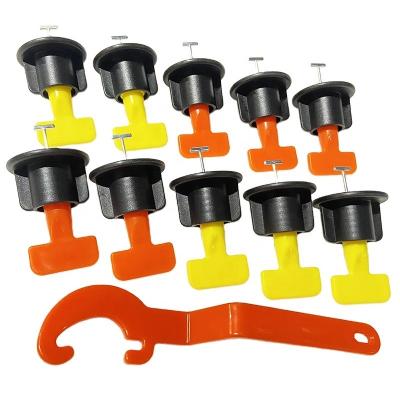 China Modern Tile Leveling System Tile Spacer Leveling System Plastic Wedge Leveling Clamp for sale