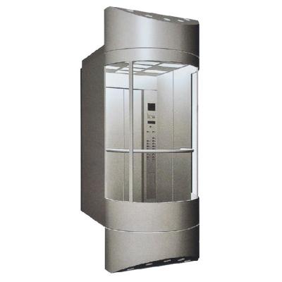 China Modern Elevator 1250KG Glass Round Elevator With Nice Price for sale