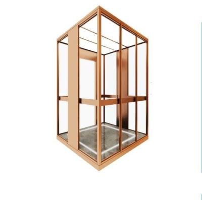 China Modern Easy To Use Cheap Price Residential Glass Elevators for sale