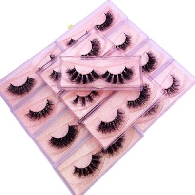 China 15-25time with lashes K01-K12 messy clear curling access box new use mink 5d hair suitable fluffy natural thick false eyelashes style for sale