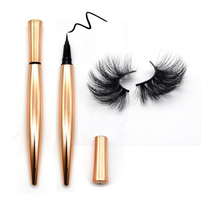 China Clear Black Eyeliner Waterproof Adhesive Pen Private Label Eyeliner Private Label Liner Magic Glue for sale