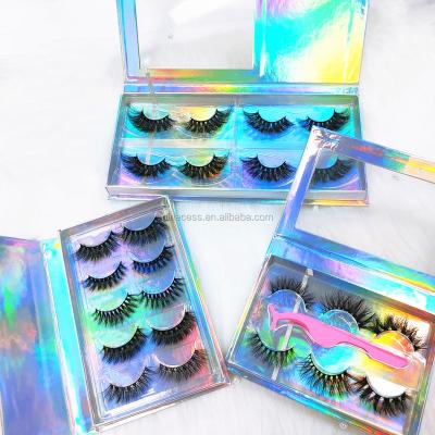 China 15-25time with proper use Packaging Lashbox Glitter rhinestone lashbox for sale