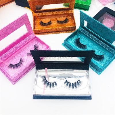 China Seller Customized Boxes Private Label Clean Eyelash Custom Magnetic False Eyelash Packaging Box 3D Glitter Mink Eyelashes Luxury Square Rectangle Brand for sale