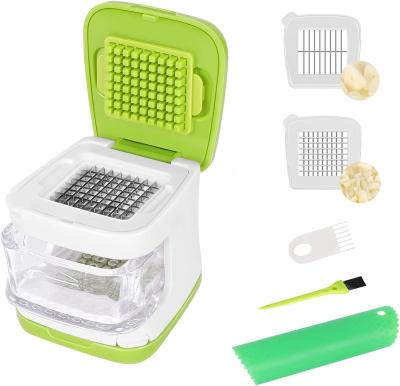 China Sustainable Garlic Press and Peeler Set- Convenient Dicing and Slicing Chopper Masher Crusher, Mincer and Paste for sale