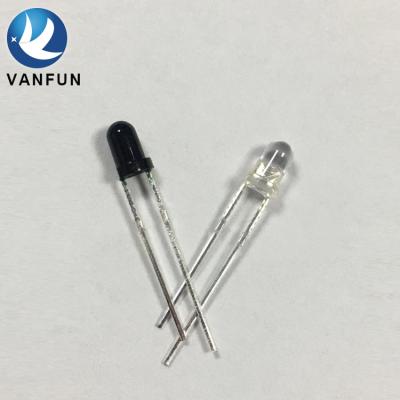 China Safety Check Led Light High Power 3mm 5mm 850nm / 940nm IR Photo Infrared Led Diode for sale