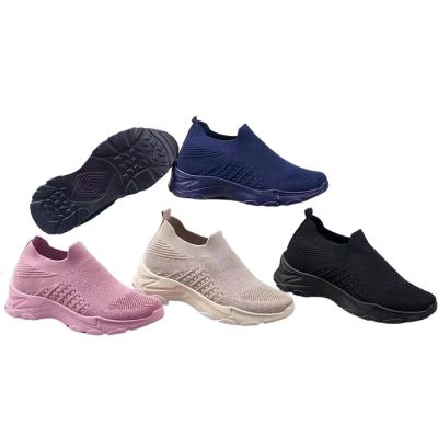 China Cheap Women Sports Ladies Breathable Shock Absorbing Sneakers New Shoes Latest Casual Casual Shoes for sale