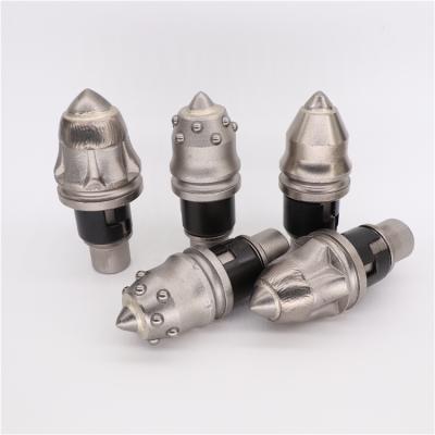 China Road Rock Drilling Bucket Carbide Welded Tips Cutting Pick / Teeth for sale