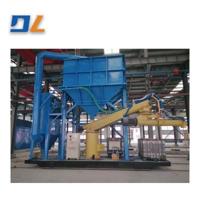 China Machinery Repairs Workshop Steel Aluminum Line Continuous Sand Mixer Machine Casting 5T/H Resin Sand Recovery Equipment for sale