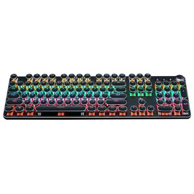 China 2021 Mechanical New OEM Wholesale With Normal Keys Mechanical Multimedia Keyboard for sale