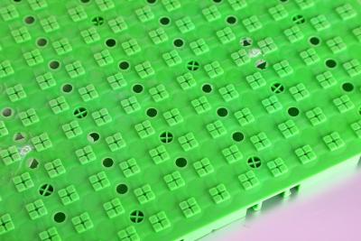 China Interlocking Artificial Grass Drainage Underlay Rubber Drainage Shock Absorbing Tiles for sale