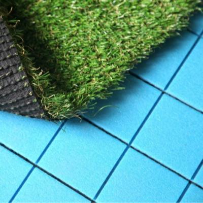 China Querverbundenes künstliches Gras Shockpad lag wasserdichtem UVschutz-Rugby-Fußball-Hockey-Sport-Feld zugrunde zu verkaufen