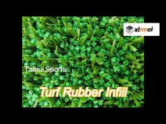 eco friendly synthetic turf infill  , green infill for artificial grass