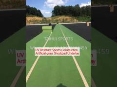 UV Resistant Sports Construction Artificial grass Shockpad Underlay