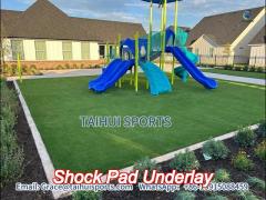 soccer pitch crosslink foam sheets 10mm shockpad underlay fifa standard