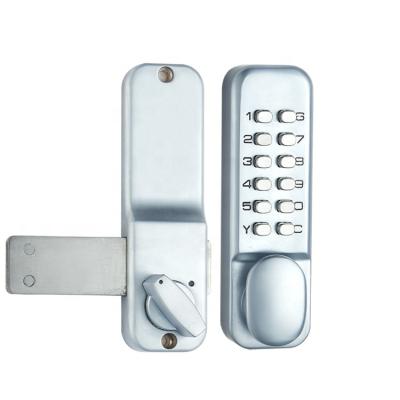 China Second generation outdoor rotary handle security code keyless mechanical digital door lock for sale