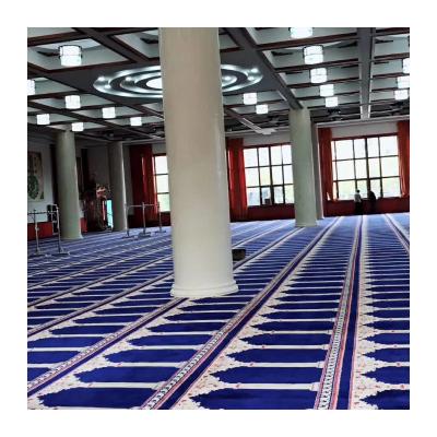 China Machine Made Mosque Carpet Custom Rugs Prayer Mat Muslim Carpet with 5 Color Options for sale