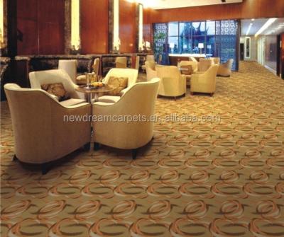 China Stock 20% Nylon 80% Wool Five-Star Woven Axminster Carpet for Hotel Lobby Restaurant for sale