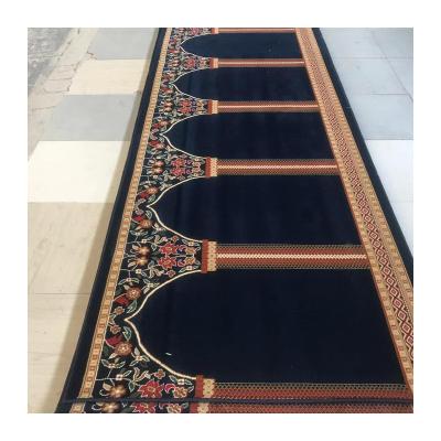 China 100% Polypropylene Mosque Carpet Roll for Wall to Wall Prayer in Mosque Decoration for sale