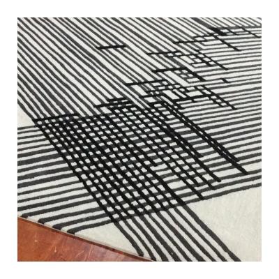 China Custom Pattern Square Handmade Modern Living Room Carpet And Home Goods For Your Home for sale