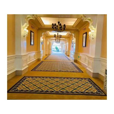 China Custom Luxury Designer Wool Hand Tufted Living Room Carpet For Cut Pile Commercial Room for sale