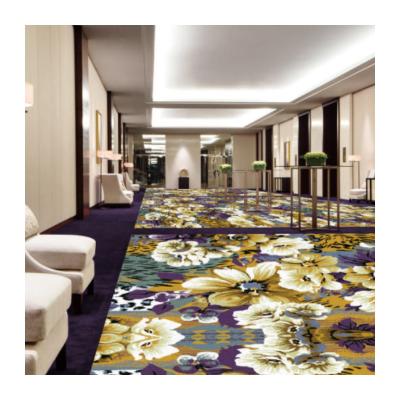 China 80% Wool 20% Nylon CLASSIC Style Printed Axminster Carpet for Hotel Broadloom Carpet for sale