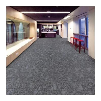 China 50x50 Removable Office Modular Carpet Tiles 3kg/sqm Rectangle for Professional Spaces for sale