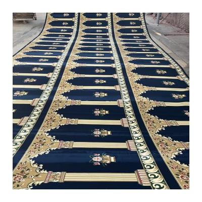 China Floor Covering Soft Mosque Carpet Customized Color and Medium Pile with Many Colors for sale