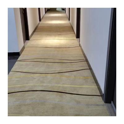 China Modern Design Luxury Five-Star Hotel Lobby Axminster Carpet Wall To Wall Printed Carpet for sale