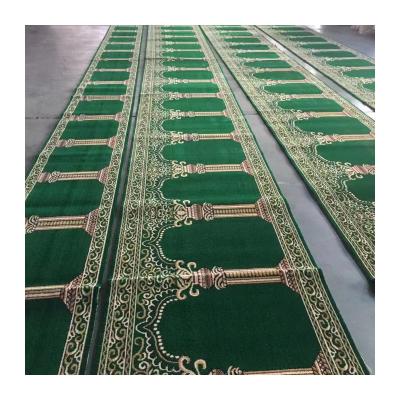 China Soft Mosque Wall to Wall Carpet with Medium Pile Height and Extensive Color Selection for sale