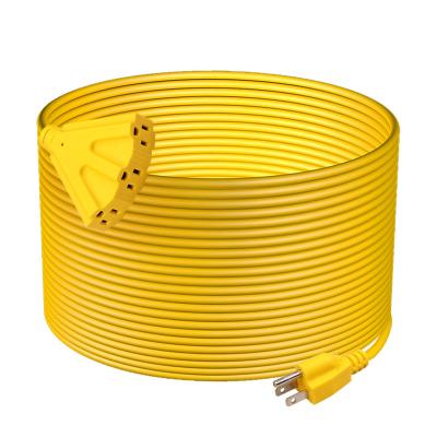 China Home Appliance 100ft Extension Cord Netting Power Cord Household Cord for sale