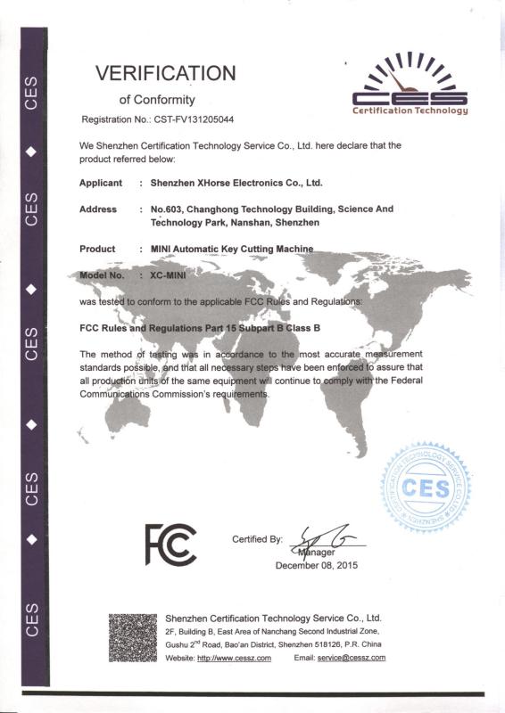 FCC - VVDI Technology Co.,LTD