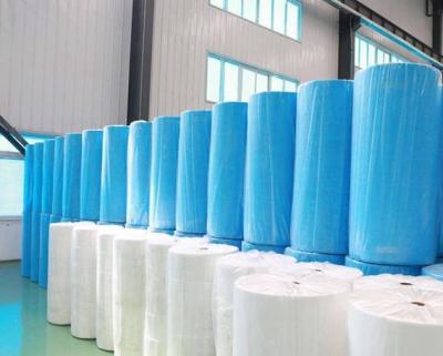 China 30-150GSM Plain polypropylene spunbonded nonwoven fabric (UV-Resistant Up To 500 Hours) for sale