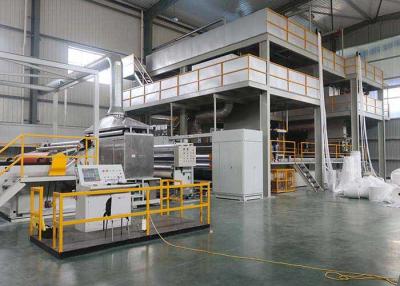 China 120gsm 550m/Min Nonwoven Fabric Making Machine para el vestido quirúrgico en venta