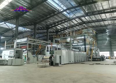 China 23T/Day 2000KVA Meltblown Fabric Production Line PP Melt Blown Machine for sale