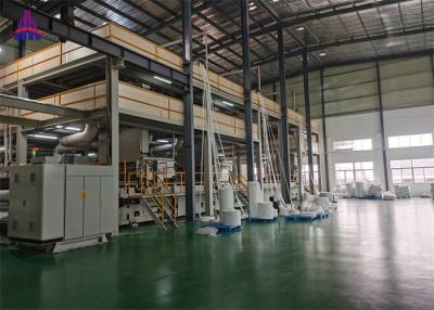 China SSS Spunbond Nonwoven Fabric Machine Breathable Skin Friendly 1600mm for sale