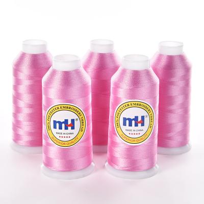 China MH 120D/2 MH 120D/2 Polyester Yarn Embroidery Thread Sustainable 100% Silk Polyester Embroidery Yarn for sale