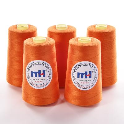 China Other Wholesale 20S/2 Corespun Poly Thread Cheap Sewing Thread Polyester Sewing 2500yds for sale