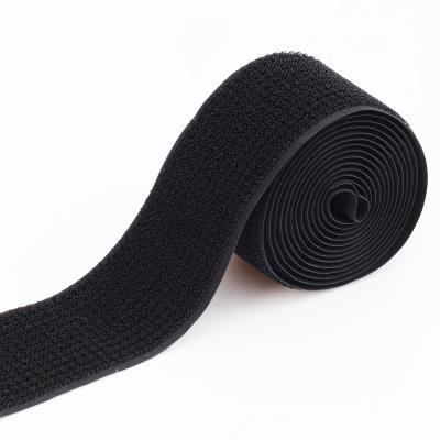 China Sustainable 100% Nylon Hook And Loop One Sided Self Adhesive Hook And Loop Fastener Tape for sale