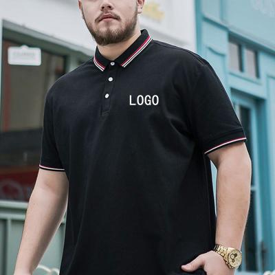 China 2022 QUICK DRY Customize Polo Shirt 100% Cotton Men's Polo Tshirts Plain Logo Shirt Blank Golf Shirts Polo for sale