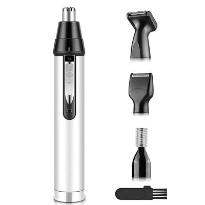 China Household Electric Eyebrow Razor Clip Ear and Nose Hair Trimmer Rechargeable Cutter Pen For Men Fast for sale