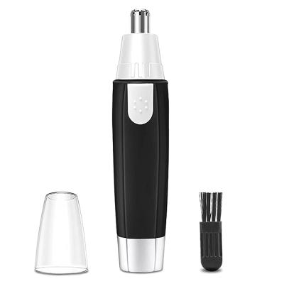 China Household N04B Mini Rechargeable Lighter Electric Black Multifunctional Thin Scissors Household Nose Ear Hair Trimmer Beard Remover for sale