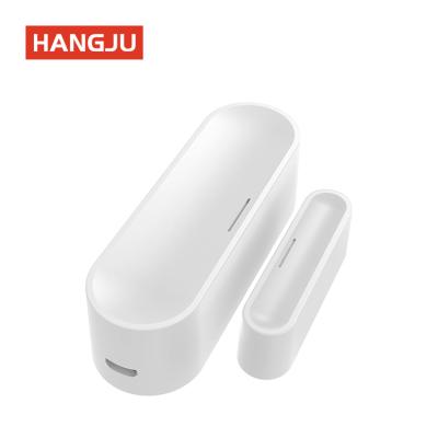 China Zigbee Tuya Smart Wireless Magnetic Door and Window Sensor Alarm with Anti-demolition Push and APP Function SDNAS-DS07B for sale