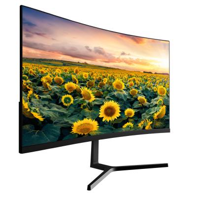 China Monitor de computador de escritório curvo 165Hz 24 polegadas com 85% NTSC 100%SRGB Gamut de cores à venda