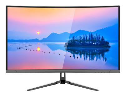 China 75Hz / 100Hz 1800R gekrümmter Gaming Computer Monitor 27 Zoll FHD 1080P VA Bildschirm zu verkaufen