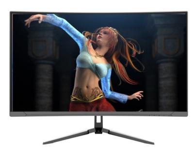 Китай 1500R Кривой 27 дюймовый игровой монитор 144Hz / 180Hz FHD 1080P VA экран продается