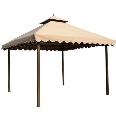 China Cheap Garden Furniture Community Garden Villa Yard Villa Canvas Gazebo Large Gazebo Tent Canvas Tents Barkyard Outdoor Tourist Family Outdoor Gazebo for sale