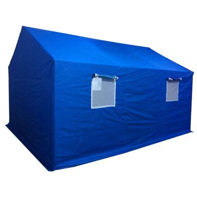 China FEAMONT Disaster Relief Emergency Shelter Tent High Quality Waterproof Camouflage Diagonal Tying Type For Military Tent for sale